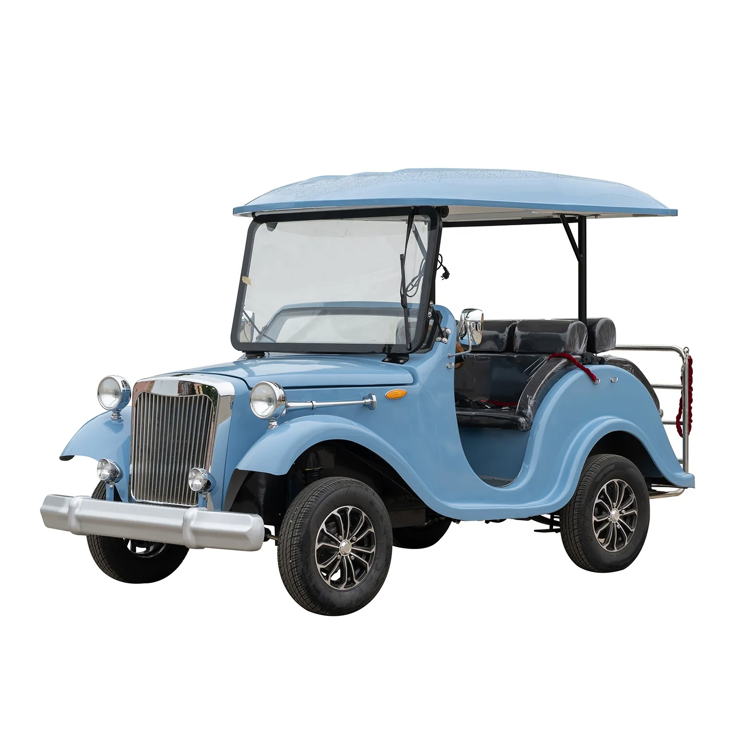Qingdao China supplier Electric Antique car 5 seaters electric classic car