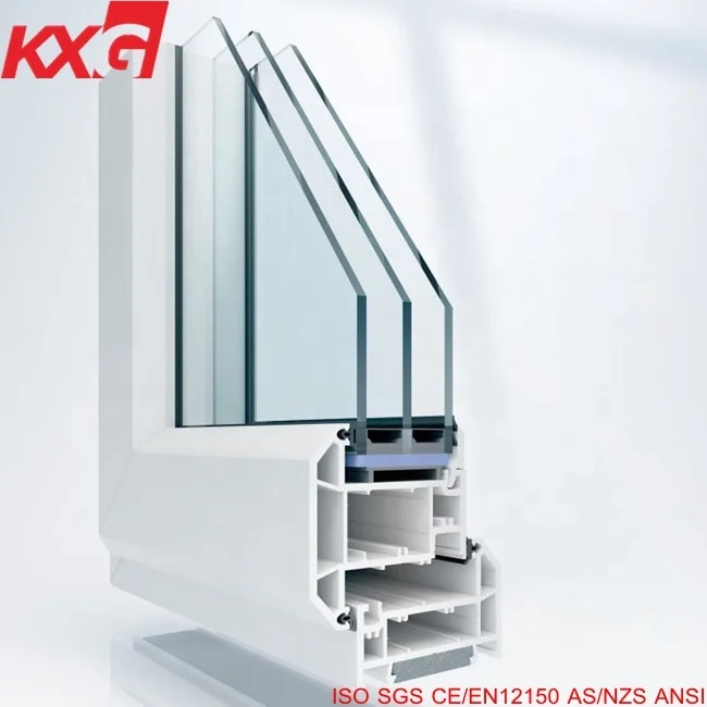 Insulated Glass Triple Glazed Glass windows China Supplier