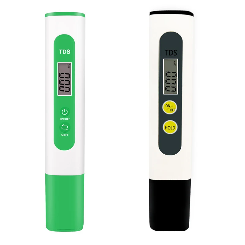 Тестер TDS портативный измерительный прибор с ЖК-дисплеем диапазон измерений 0-9990