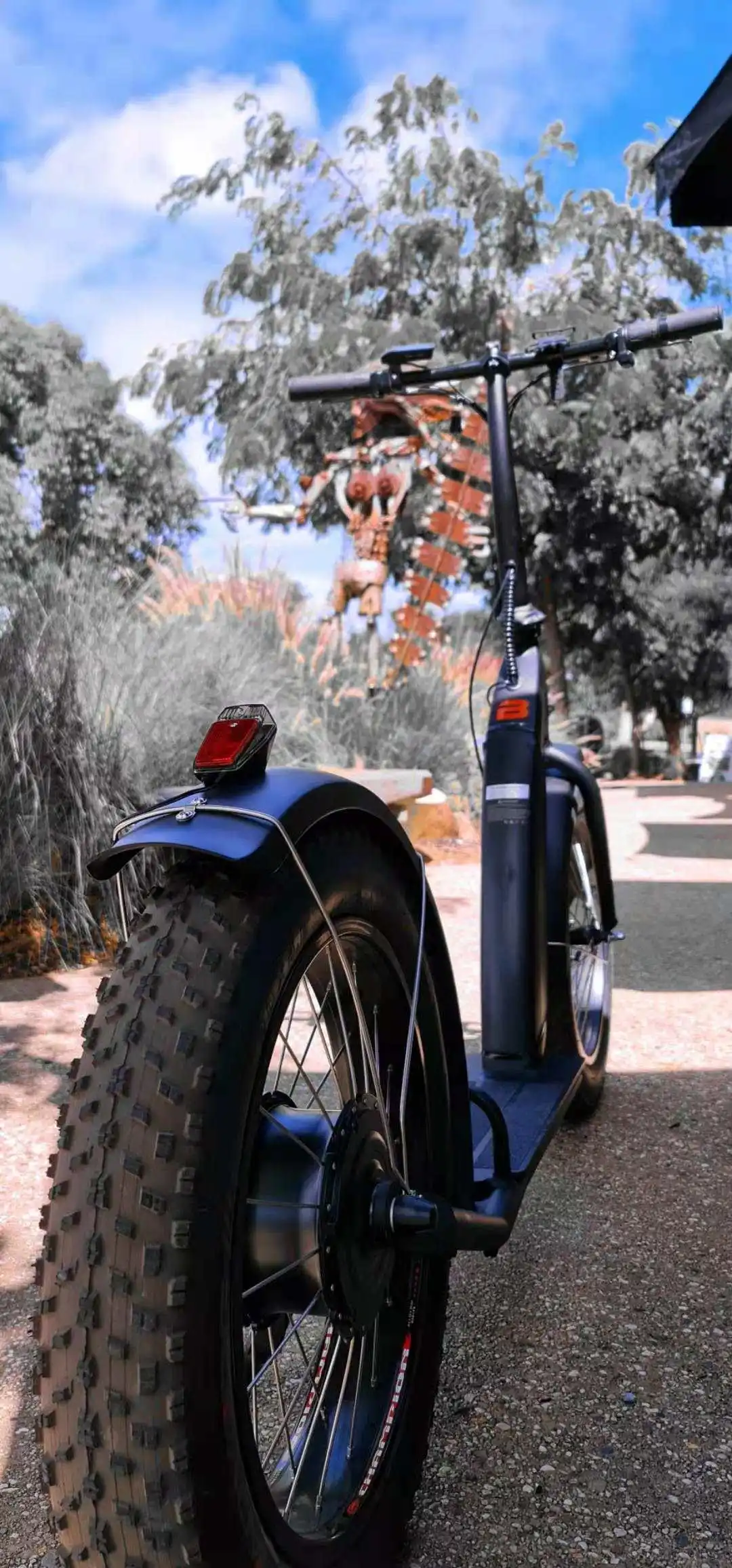 48V 500W Aluminum Alloy frame 2 Wheel fast 20inch fat tire Electric kick Scooter escooter for adult