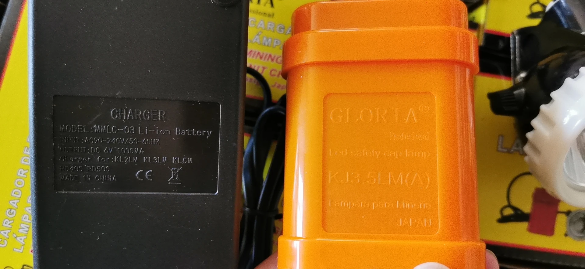 
12000lx KJ3.5LM LED lampara mineral mining safety cap lamp 