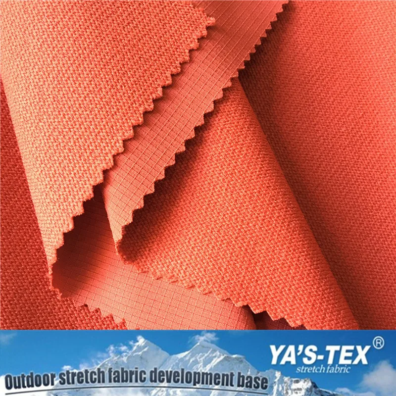 
4 way stretch dobby polyester elastane tent waterproof Fabric 