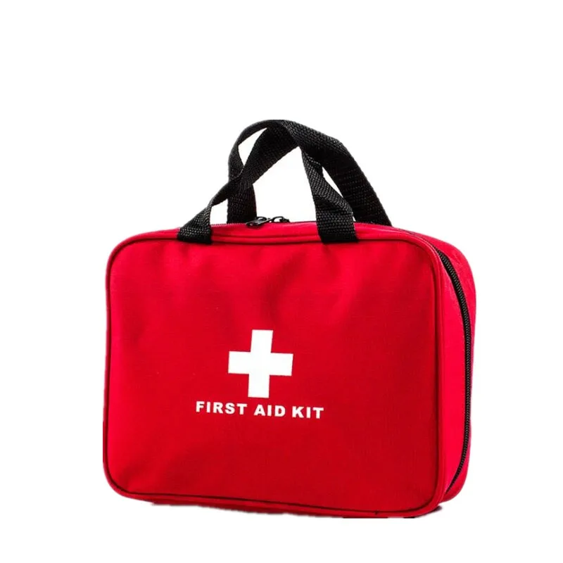 First Aid Kit Portable Handbag Outdoor Travel Surviving Rescue Emergency Bag Trauma Nursing Health Care Pack at Home