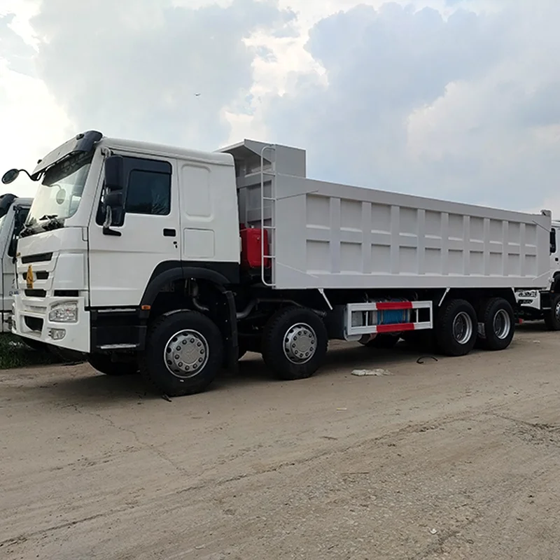 Новый Самосвал 6x4 8x4 Sinotruck Howo самосвал б/у самосвалы дизельный двигатель Механическая Трансмиссия Euro 2 выброс левый Shacman
