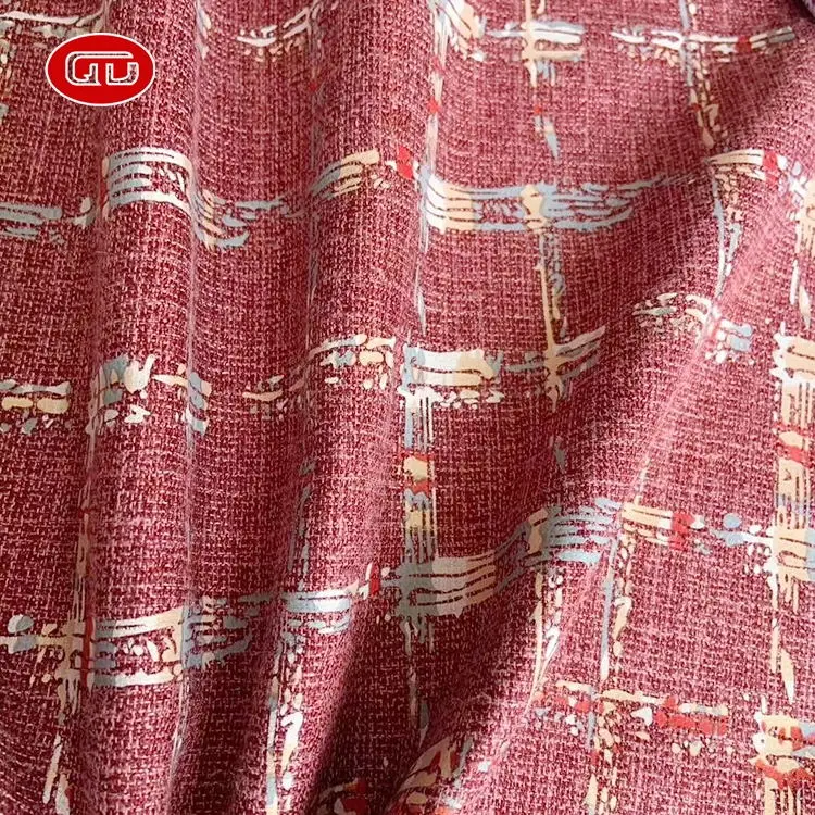 Hot sale high quality Indonesia market QD moss crepe emboss 125-130GSM with stretch polyester fabric