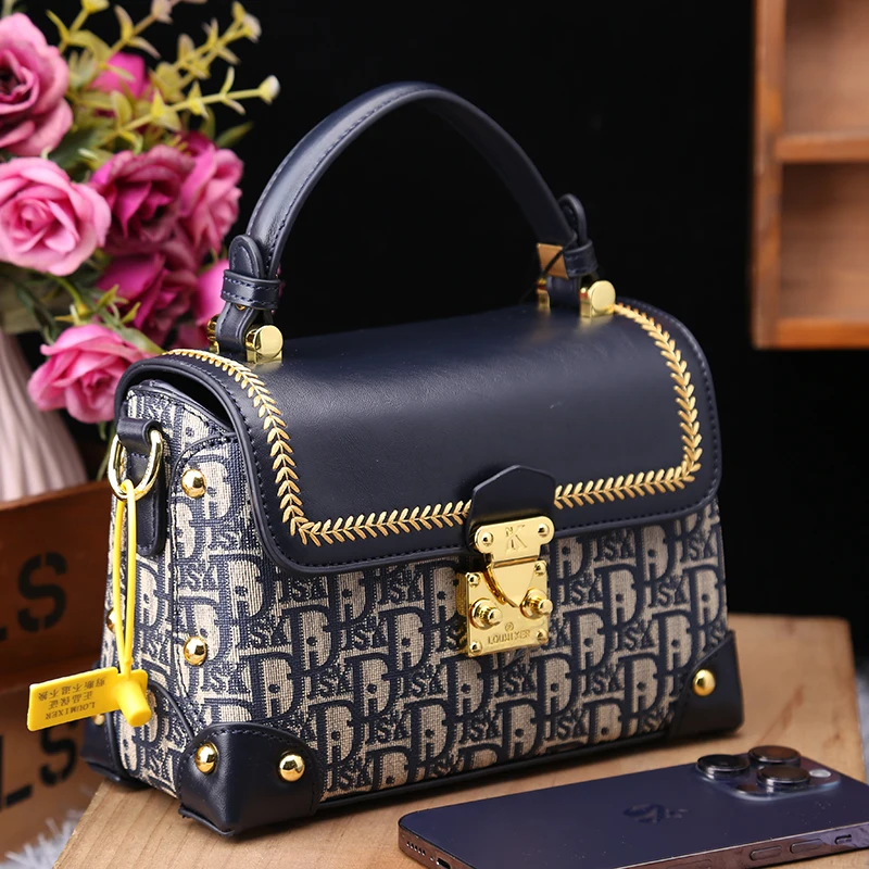 2024 luxury Hot Sales elegance Elephant Pattern Fashion durable Crossbody PVC Leather workplace ladies Shoulder tote Bags