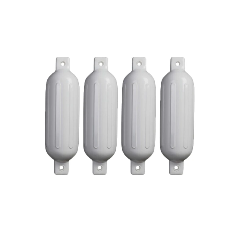 Marine PVC type A white color rubber inflatable Boat Fender for yacht ship