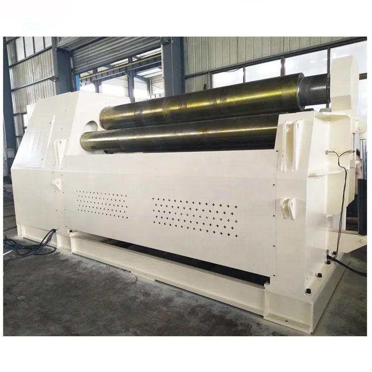 hydraulic four roller CNC W12-10x2500 metal sheet rolling machine with pre-bending function