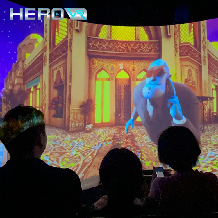 HEROVR коммерческие инвестиции с высоким доходом 3D биоскоп электрическая дверь Летающая дорожка орбитальный кинотеатр