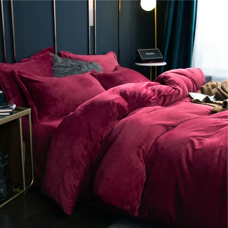 Кровати всех размеров, постельное белье для спальни, фланелевые комплекты пододеяльников