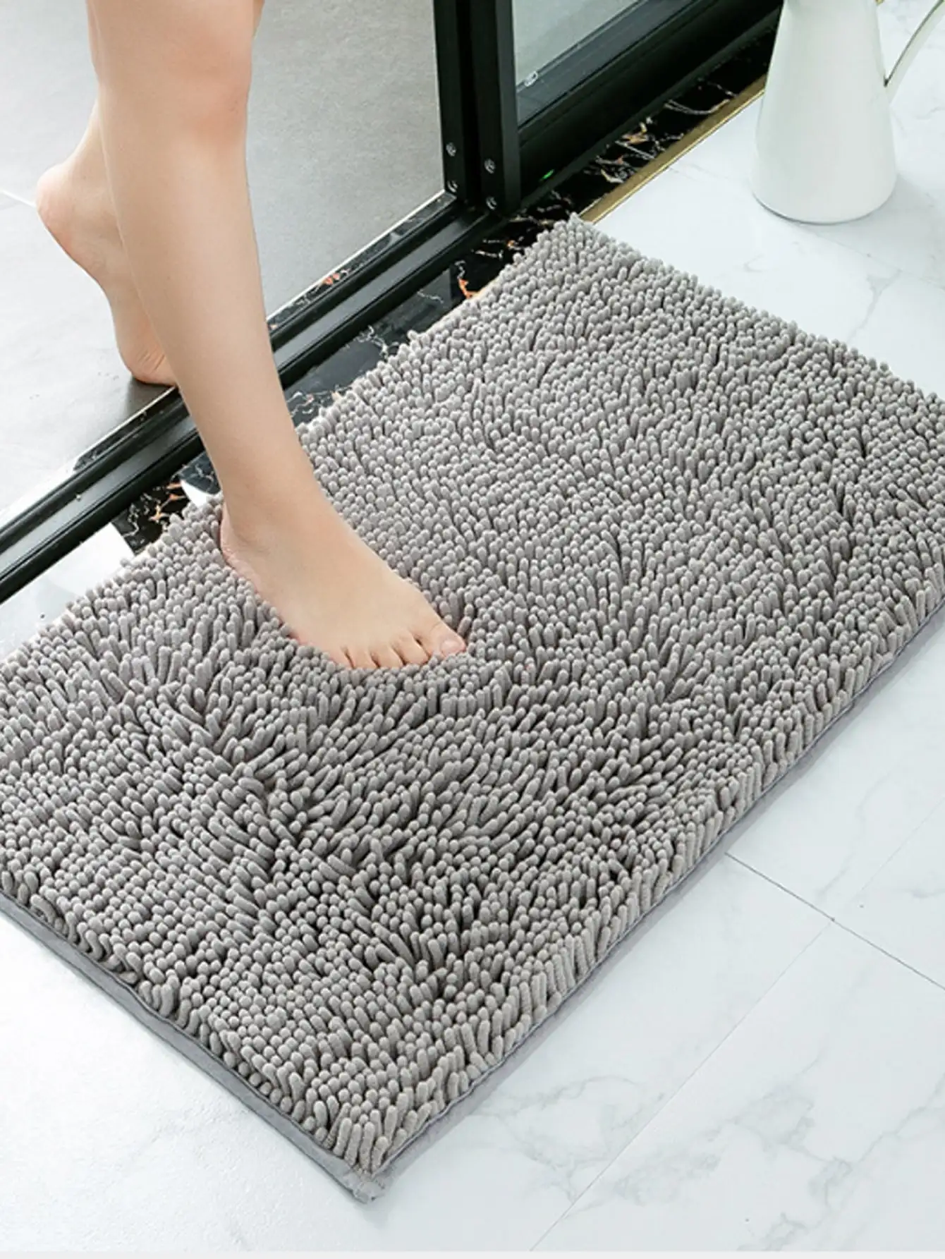 water absorbent rug chenille bath mat 2 piece bath rug flooring rug chenille doormat chenille bathmat