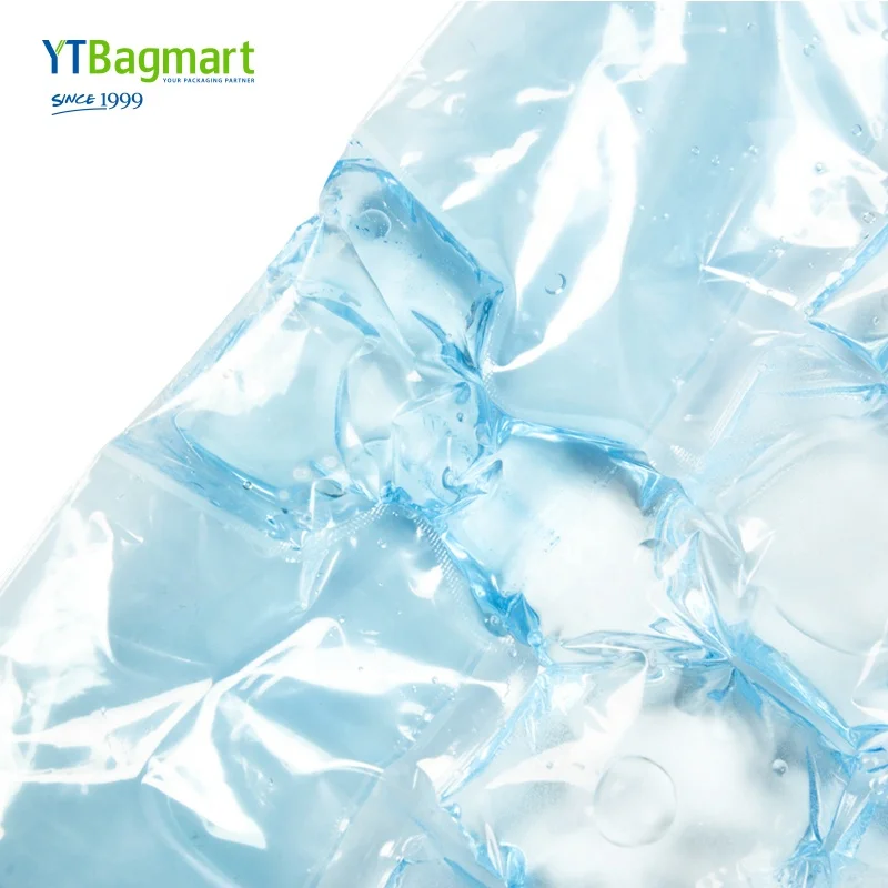 Disposable Plastic Ldpe Hdpe Plastic Ice Cube Packing Self-Sealed Pe Transparent Mini Ice Bags Bpa Free