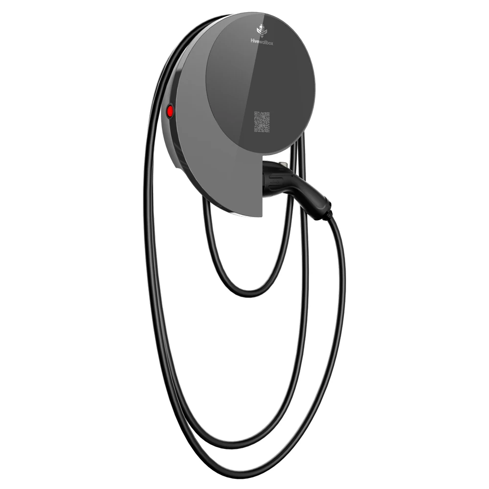 Small Conch CE approved commercial 32A 1 Phase EV Wallbox EV Charger 7KW Electric Car Charger AC Charging EV Charger Pile