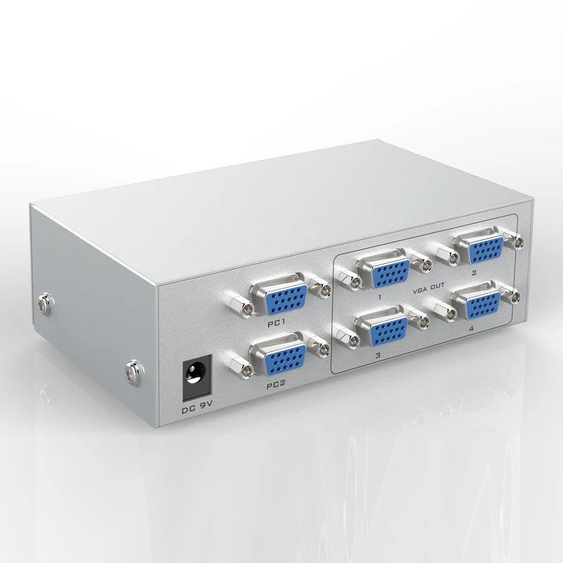 Factory wholesale vga splitter switch 2 input 4 output