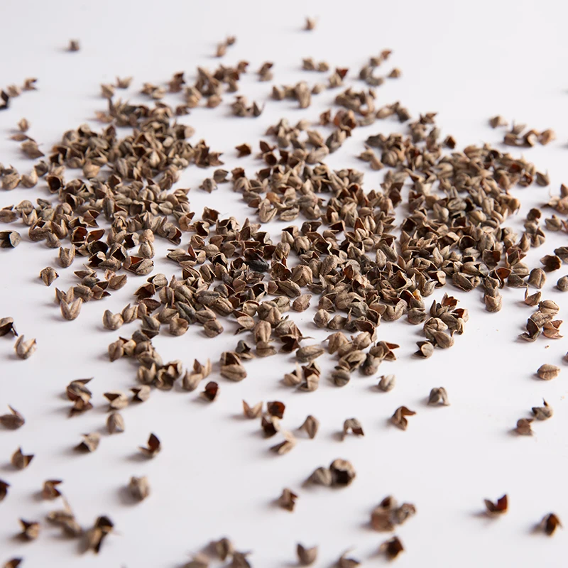 Qiong tartary buckwheat hulls bulk husk used for tartary buckwheat pillow 20kg/bag