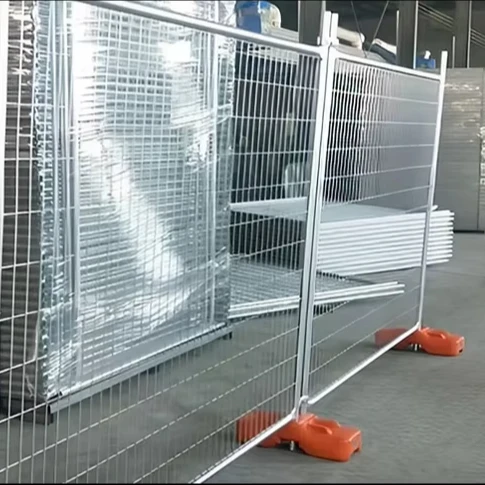 Galvanized  Mesh Temporary Fence Panels For Construction Site Security