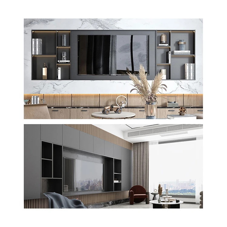 Special Standard Packing TV cabinet TV Niche Embedded Sheet Metal Fabrication Home Storage Furniture