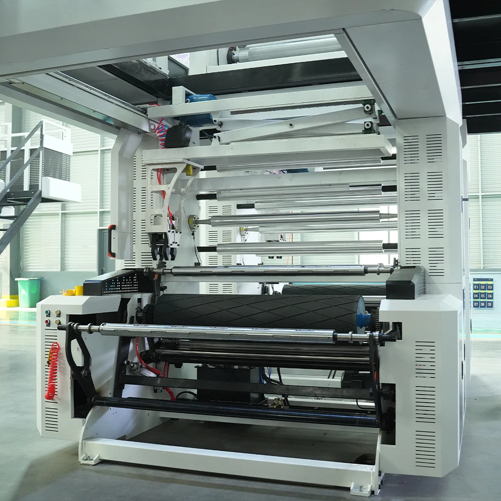 Safe and reliable 2024 Automatic multilayer co-extrusion film blowing machine 7 layers film blowing machine