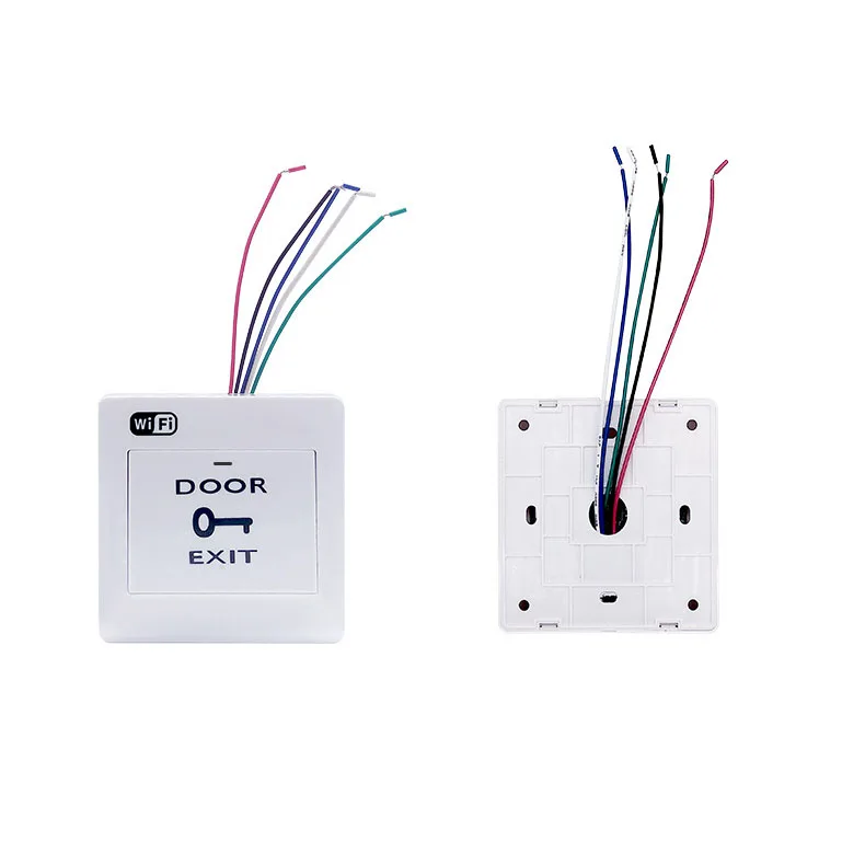 tuya wifi access control system DC 12V switch door exit button work with alexa and google home