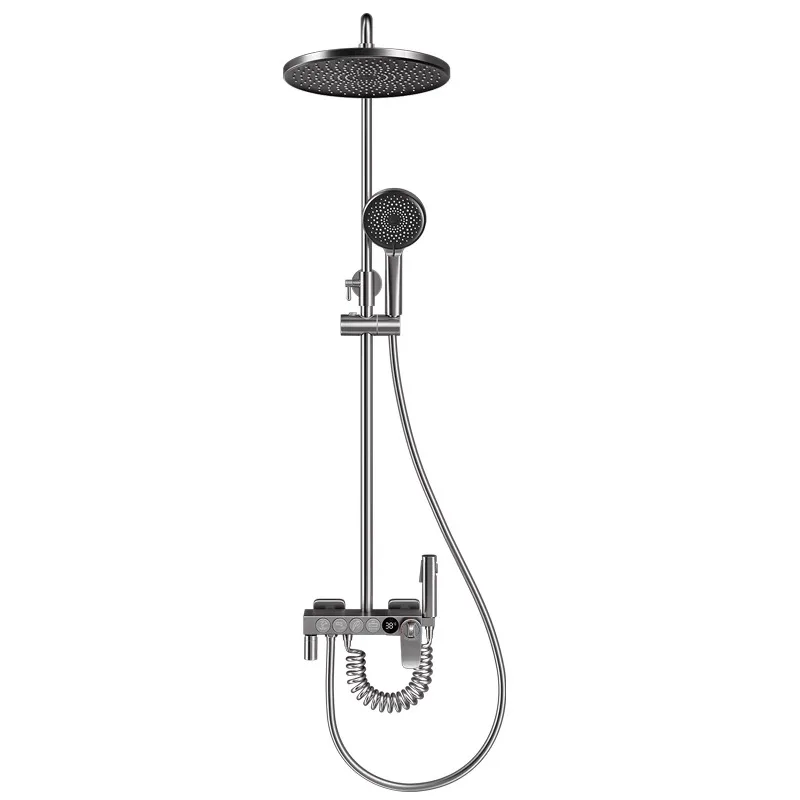 LED temperature digital display Bathroom Thermostatic Shower Valve,thermostatic shower system