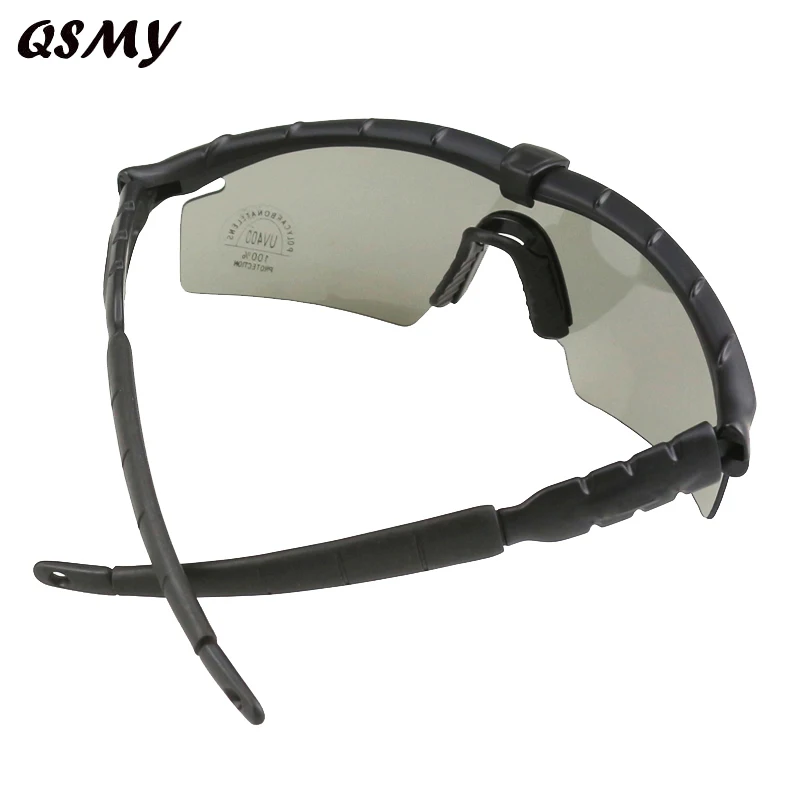 UV Protection Outdoor Sports Glasses CS Army Tactical Military Contour Safety Goggles Protective Bicycle Glasses