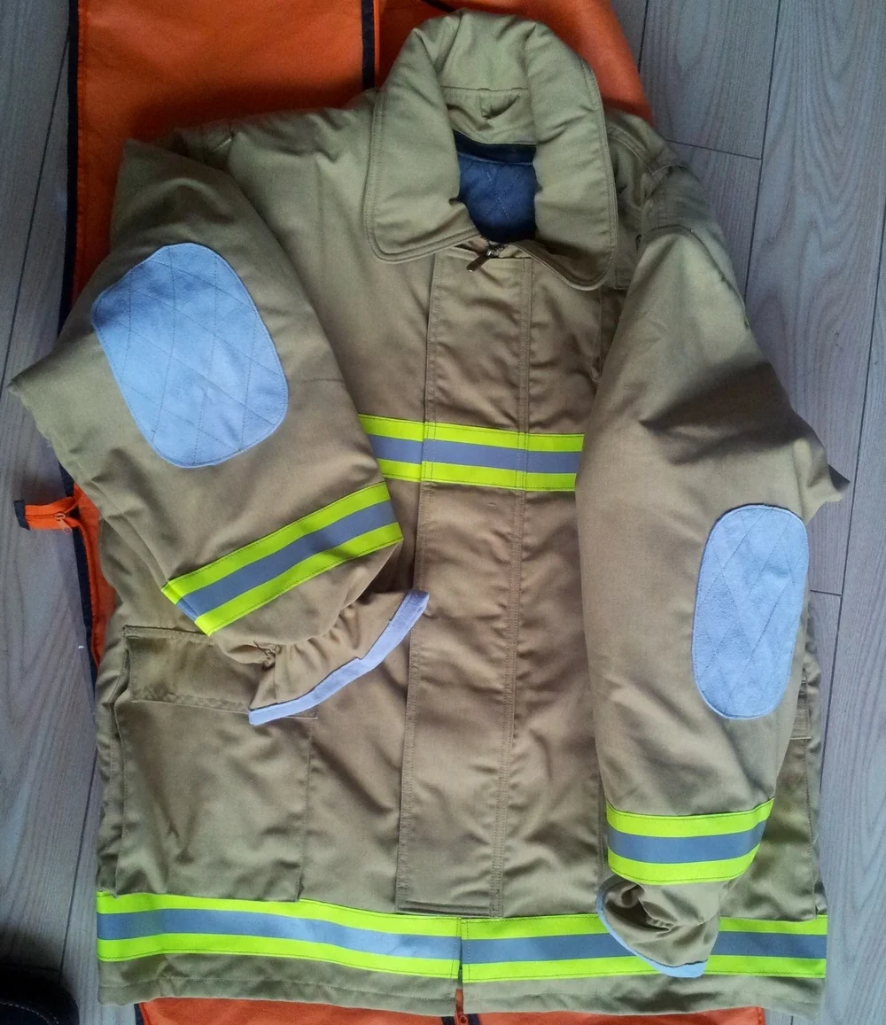 Including Fireman Jacket fire pants firefighting helmet fire gloves fire boots firefighter protective suit