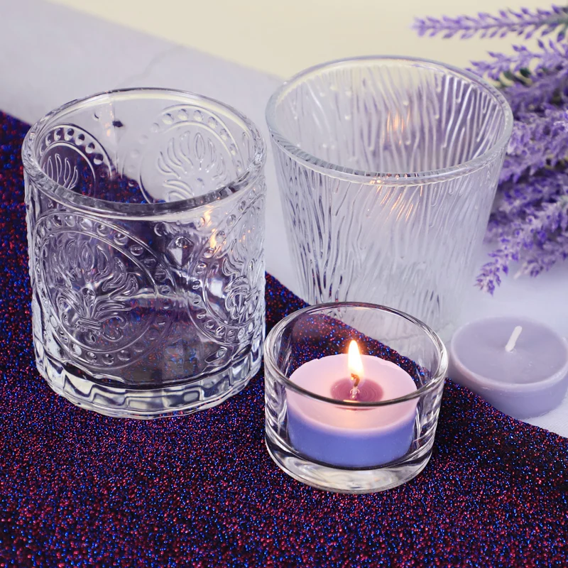 Wholesale Good Price Hotel Use Empty Modern Jar Candle Glass for