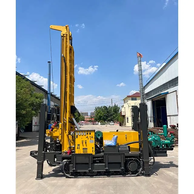 KW280 Cheap 280m Water Well Drilling Rig Borehole Crawler-mounted Hydraulic Drilling Machine