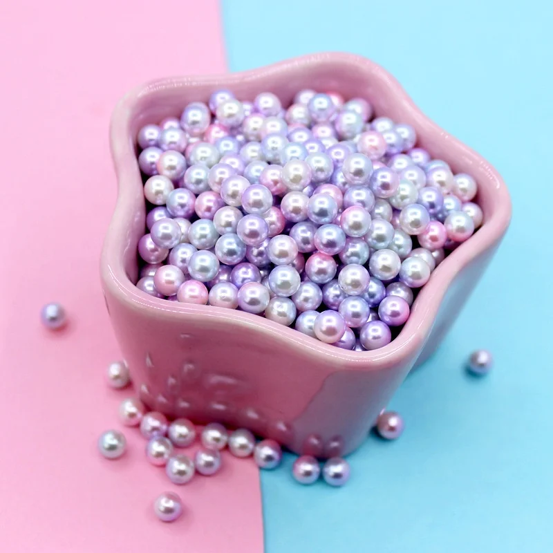 Аксессуары «сделай сам», Круглый постепенно меняющийся цвет, имитация жемчуга, материал клея, Русалка, жемчуг, пожелания, наполнитель для бутылок