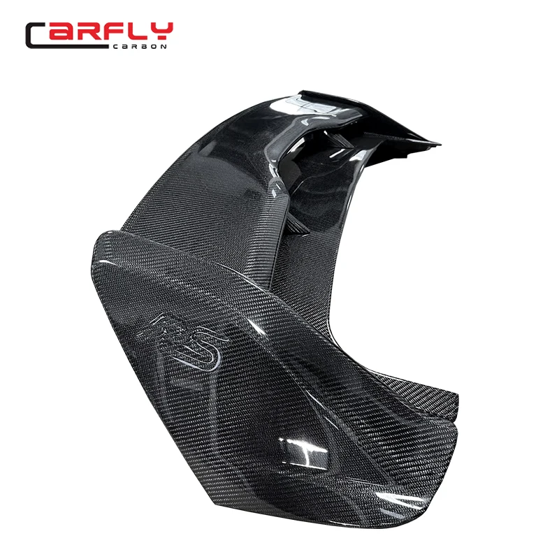 RS style Rear spoiler wing For Ford Focus 2015-2017 Carbon fiber Wing