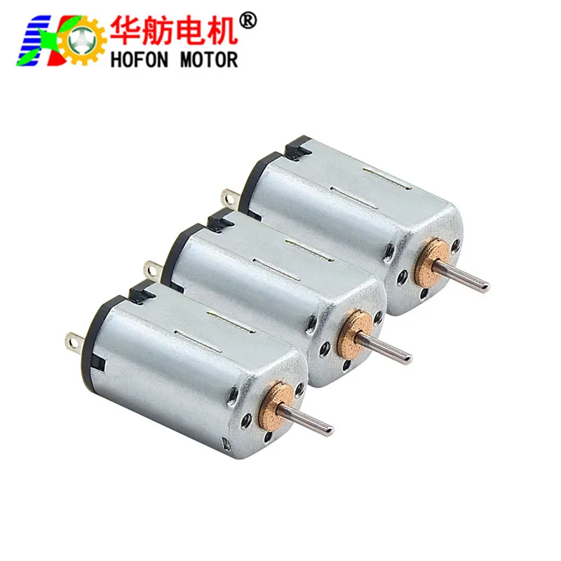 Hofon 10mm FF-M20VA 3v 4.5v 12V DC electric mini small brush powerful high torque permanent magnet Motor for Intelligent lock