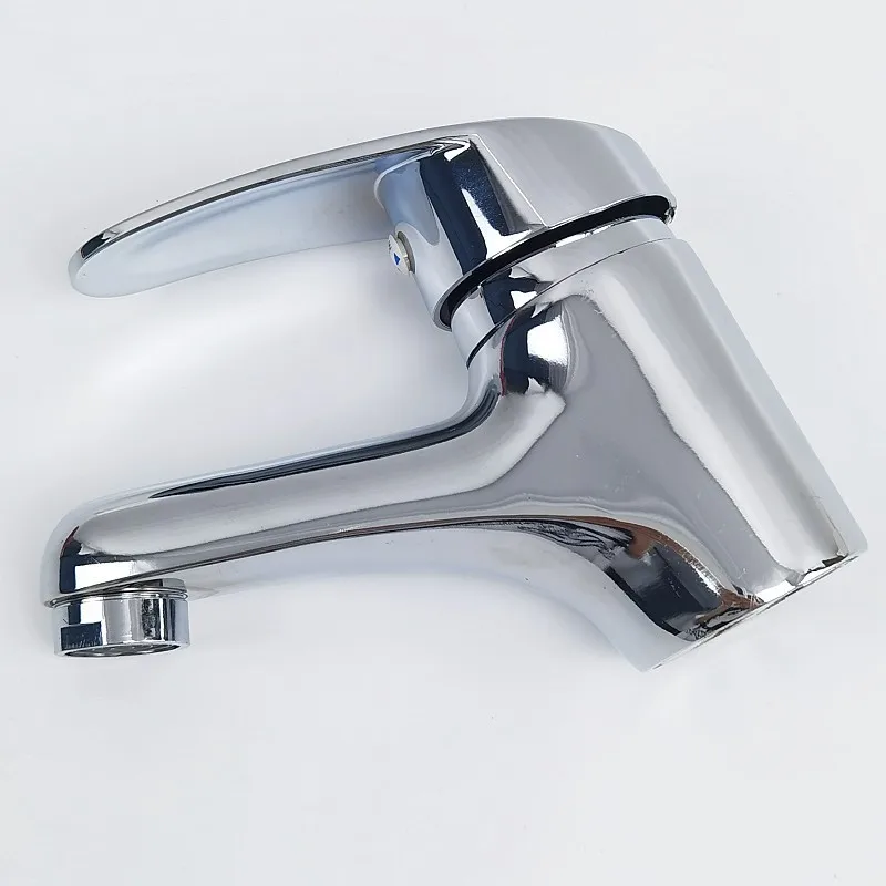 Foreign trade alloy horseshoe single hole hot and cold basin faucet washbasin toilet mixing valve