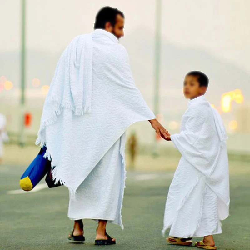 Wholesale Cheap Microfiber Ihram Hajj Towel For Hajj Umrah Towels
