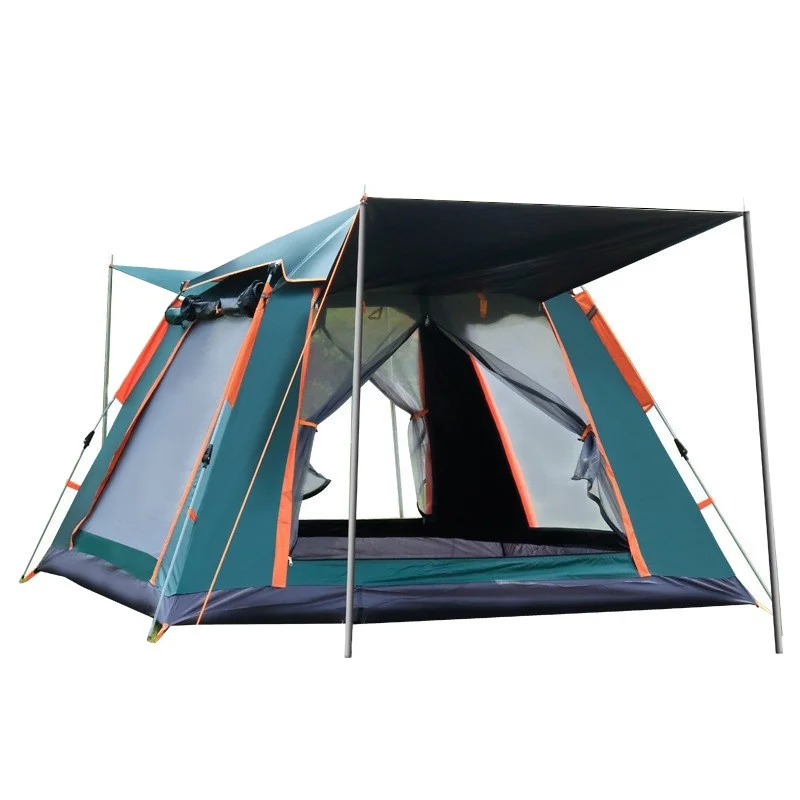 2023 cheap Camping Fully Automatic 5-8 Park Tent Outdoor Camping Fully Automatic Tent Portable Speed Open Hiking Tent