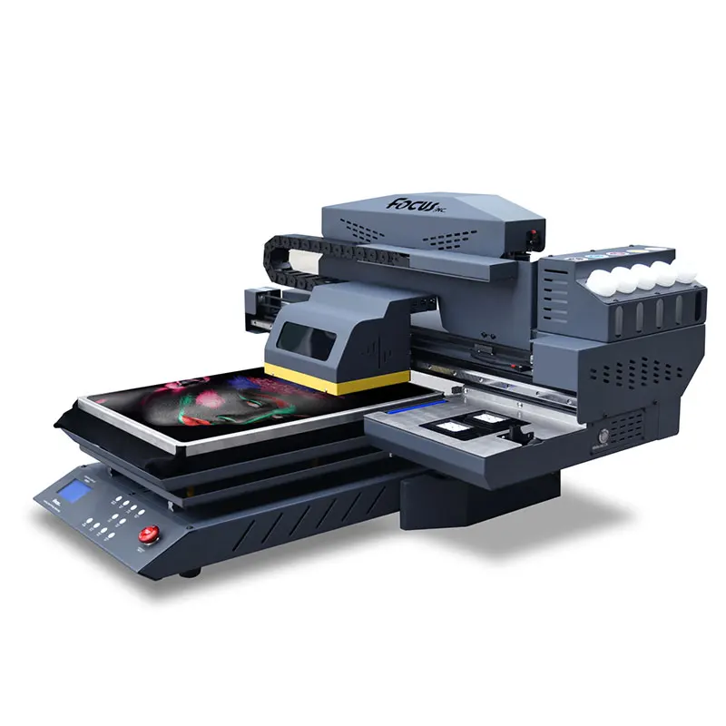 Print on multiple fabric types personalized custom t shirt printing machine