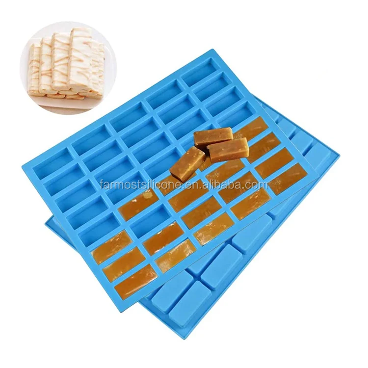 
40 Cavity Silicone Baking Mold for Homemade Caramel Hard Candy Truffle 