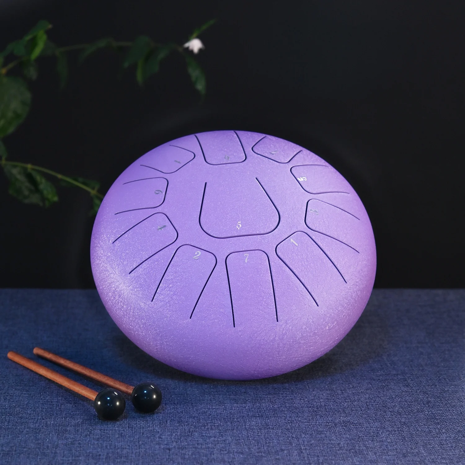 SUCCESS Easy to Play 11 Notes Steel Tongue Drum for Musical Education Handpan Steel Drum Instrument