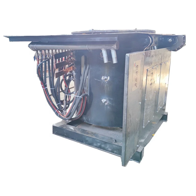 5 tons 2500KW medium frequency electric induction melting furnace steel foundry
