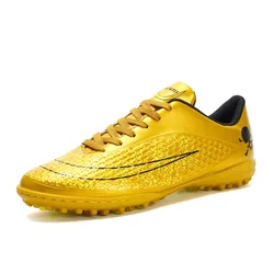 fitness low cut slippery upper blight color soccer shoes original for american