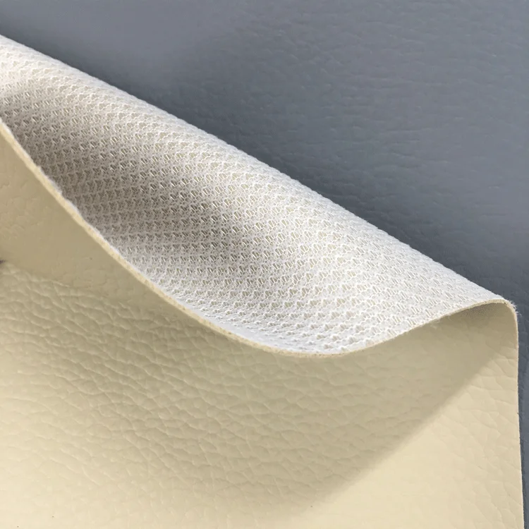 Chinese factory anti mildew Water Resistant Fake Faux embossed oil proof printed PVC Leather rolls durable For Chair