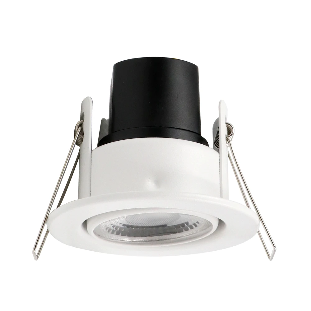 New arrival recessed flicker free 25 degree adjustable led downlight spotlight