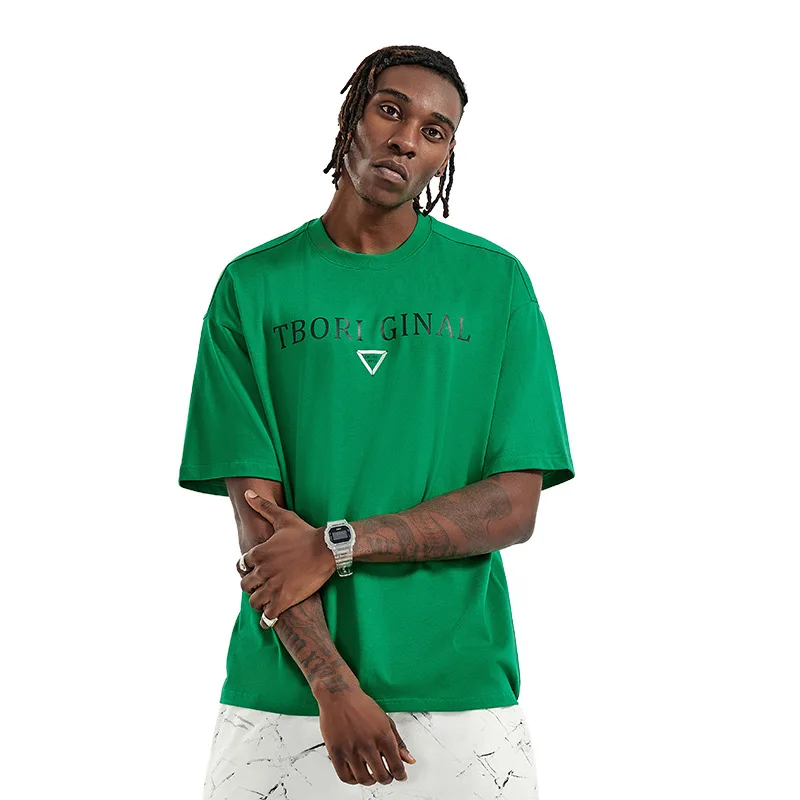 High Quality Small Quantity Short Sleeves Oversize Printed T-shirts for Men Wholesale OEM ODM