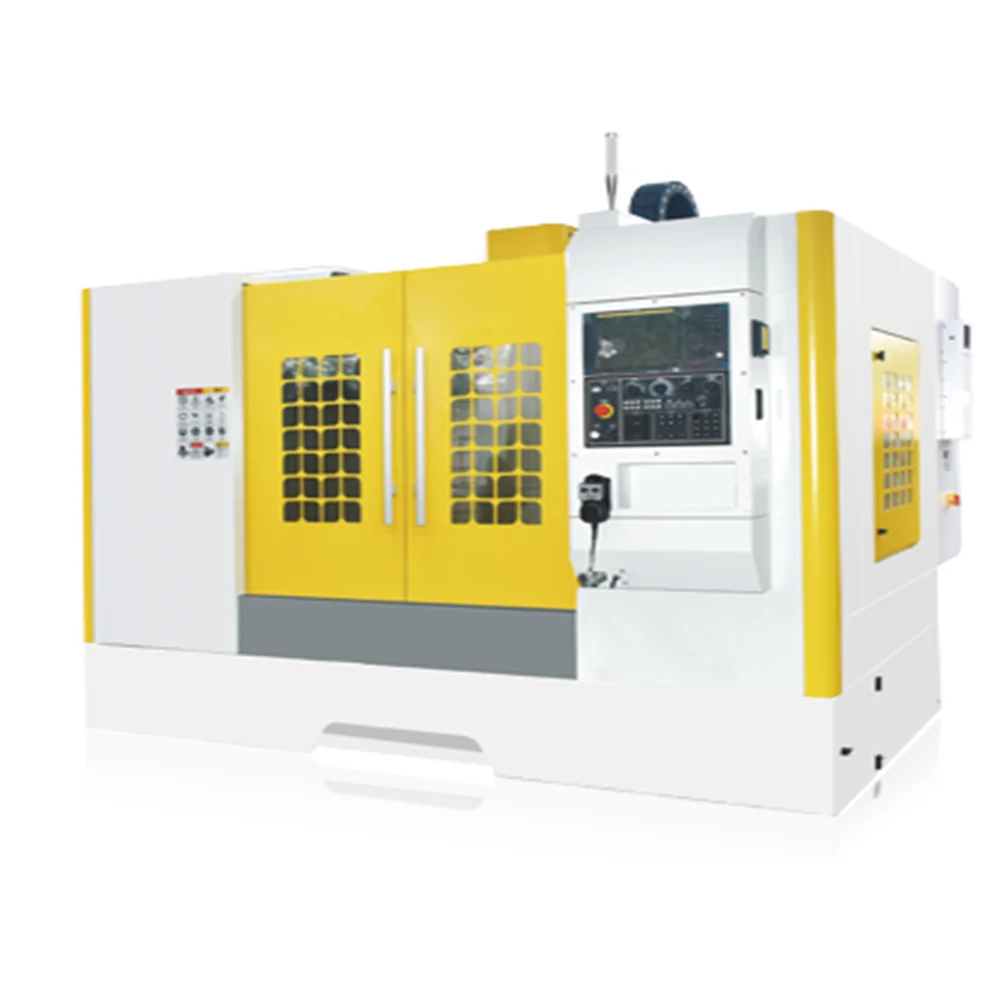 Compact vertical machining center mold lathe low cost cnc milling machine center