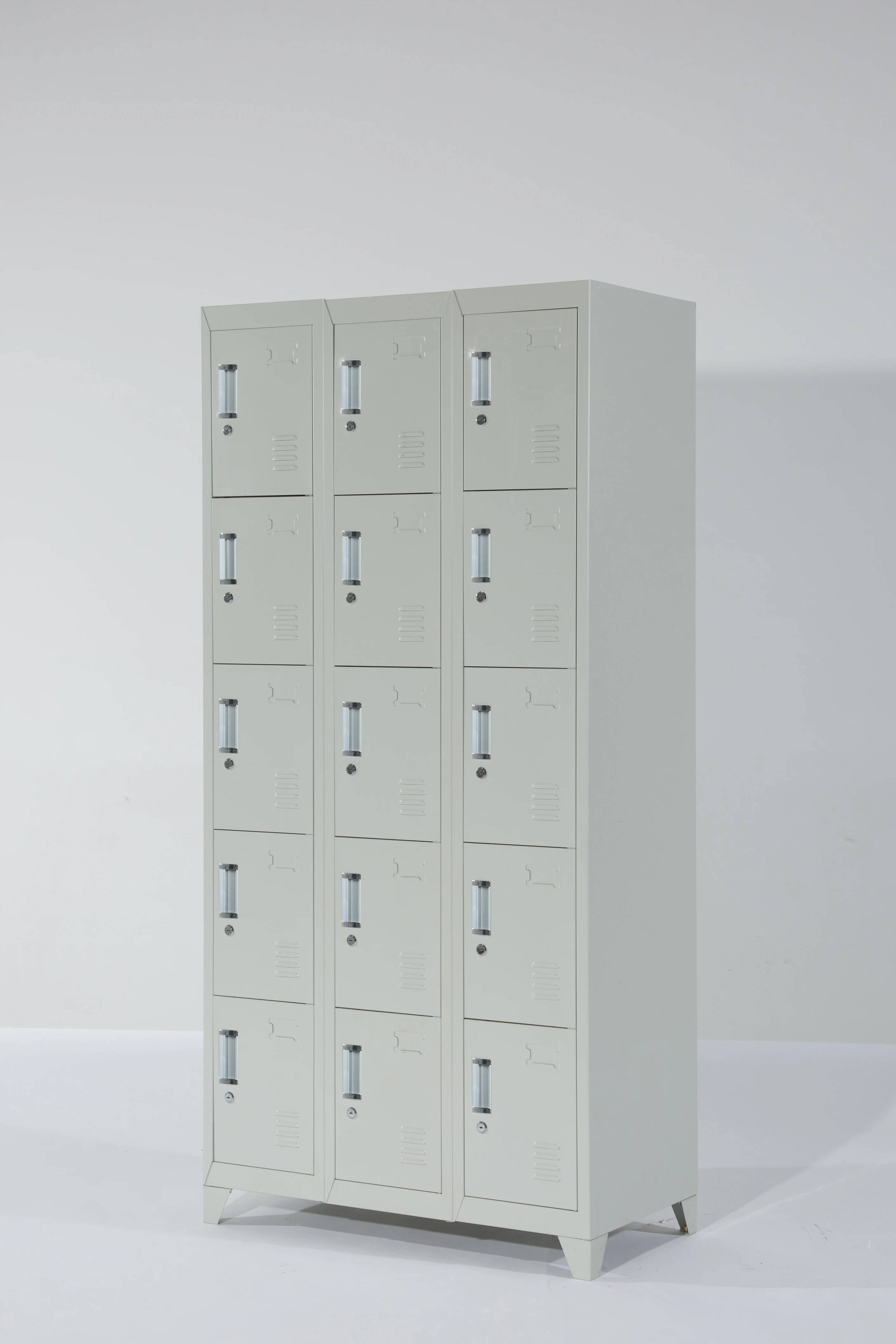 Modern 15 Door Storage Factory Steel Staff Locker