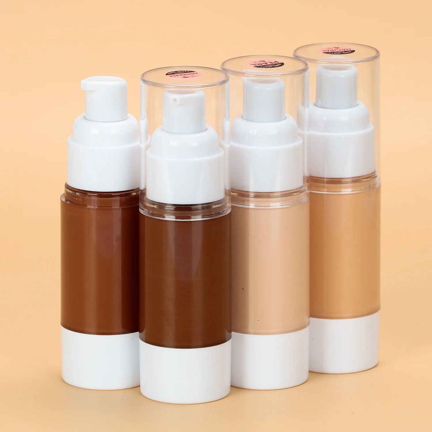 Natural Cosmetics Manufacturers Custom OEM Long Lasting Waterproof Natural Concealer Face Makeup Liquid Private Label Foundation