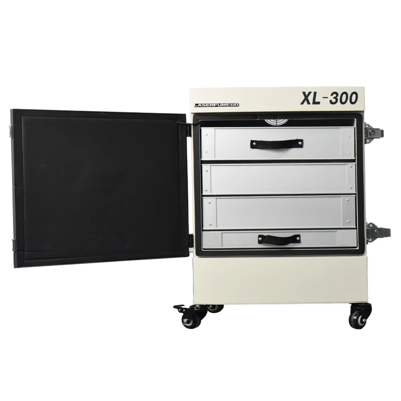 Super Value Fume Extractor XL-300 with 4 universal wheels