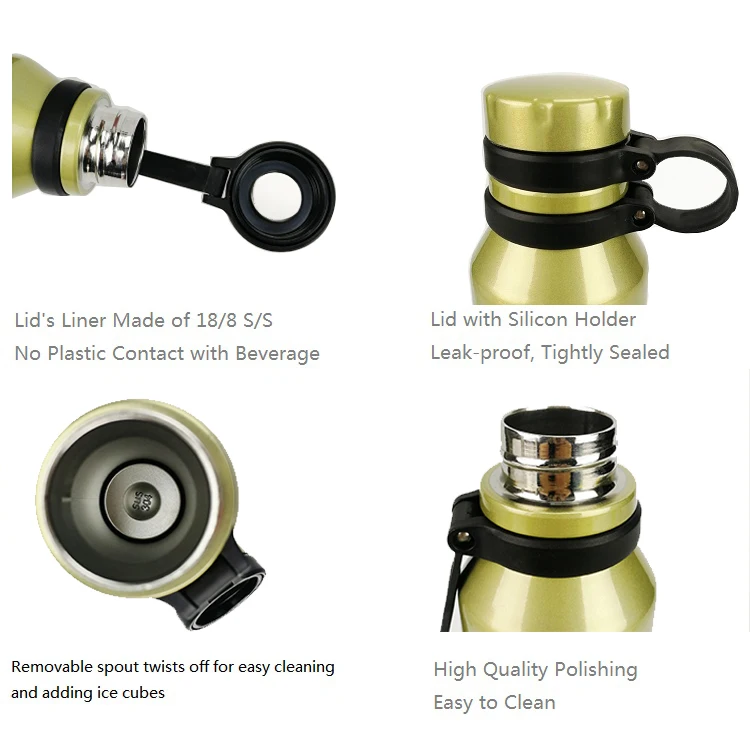 Спортивная термобутылка для воды из нержавеющей стали вакуумные фляжки сохранения питьевой горячая холодная прямая чашка бутылка под заказ