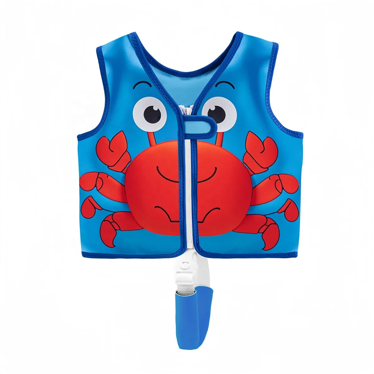 Custom Cartoon Pattern Kids Swim Vest  Swimming Buoyancy Life Vest Baby Toddler Neoprene Swim Jacket