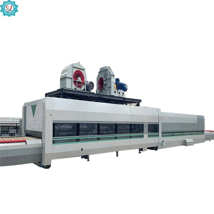 Flat Glass Double heating chamber Tempering Furnace Forced Convection Type Glass Make Toughened Low-e Glass Tampered Oven