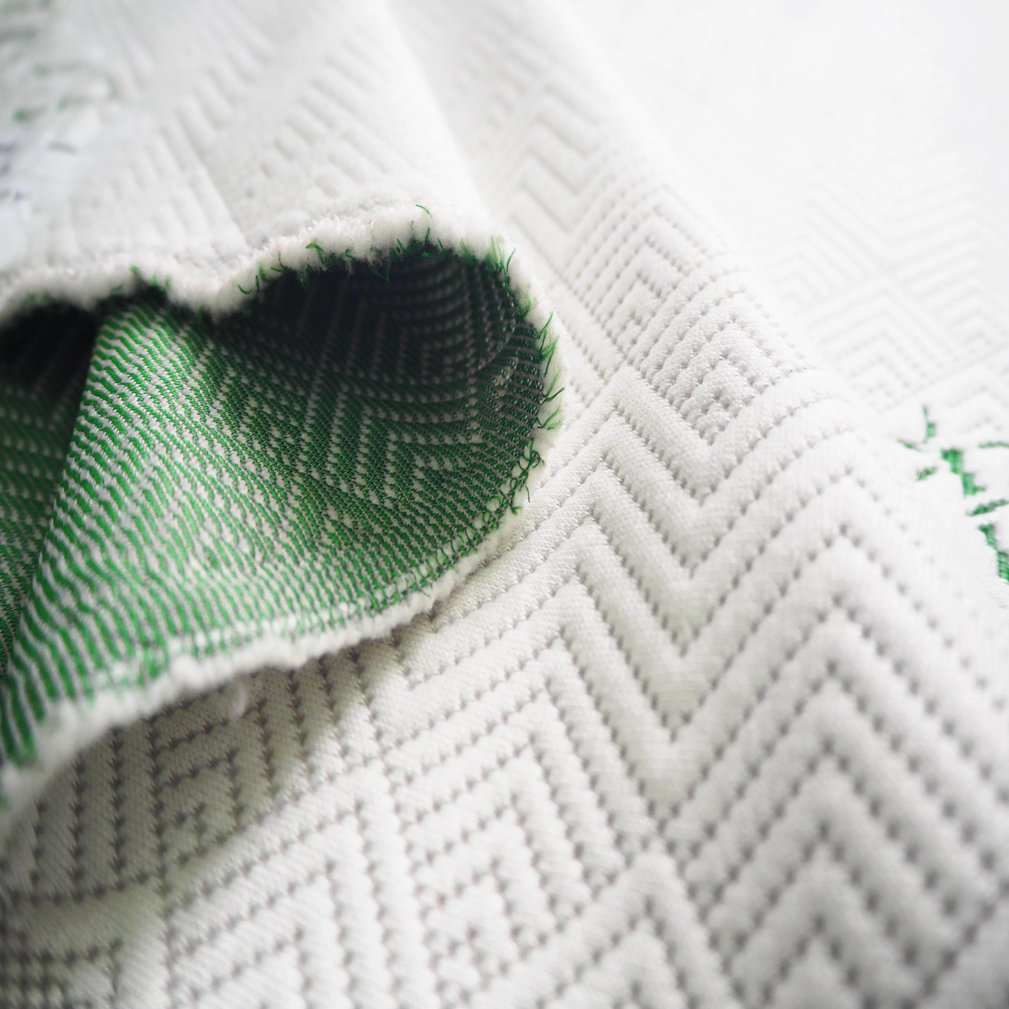 Bamboo Fiber Mattress Ticking Fabric Jacquard Upholstery Fabric For Home Textile Mattress Cover